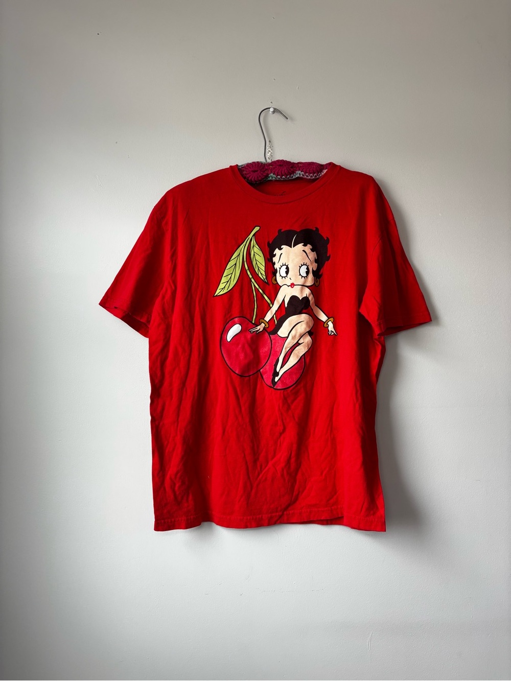 Betty Boop Cherry Graphic Tee